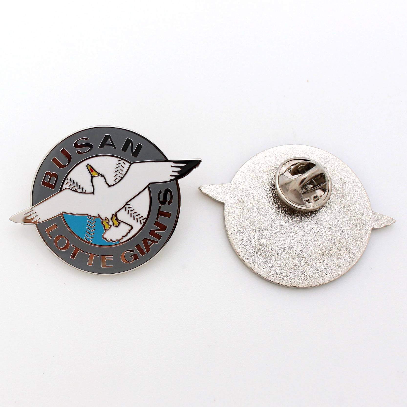 Custom Hard Enamel Collar Pin Brass Blank Pin Badge for Tourist Promotion Gift 