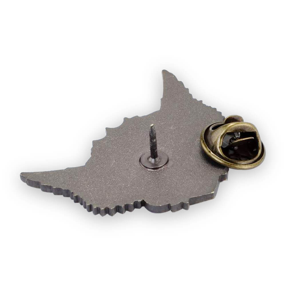 OEM Special Antique Bronze Metal Badge Cuostm Embossed Lapel Pin 