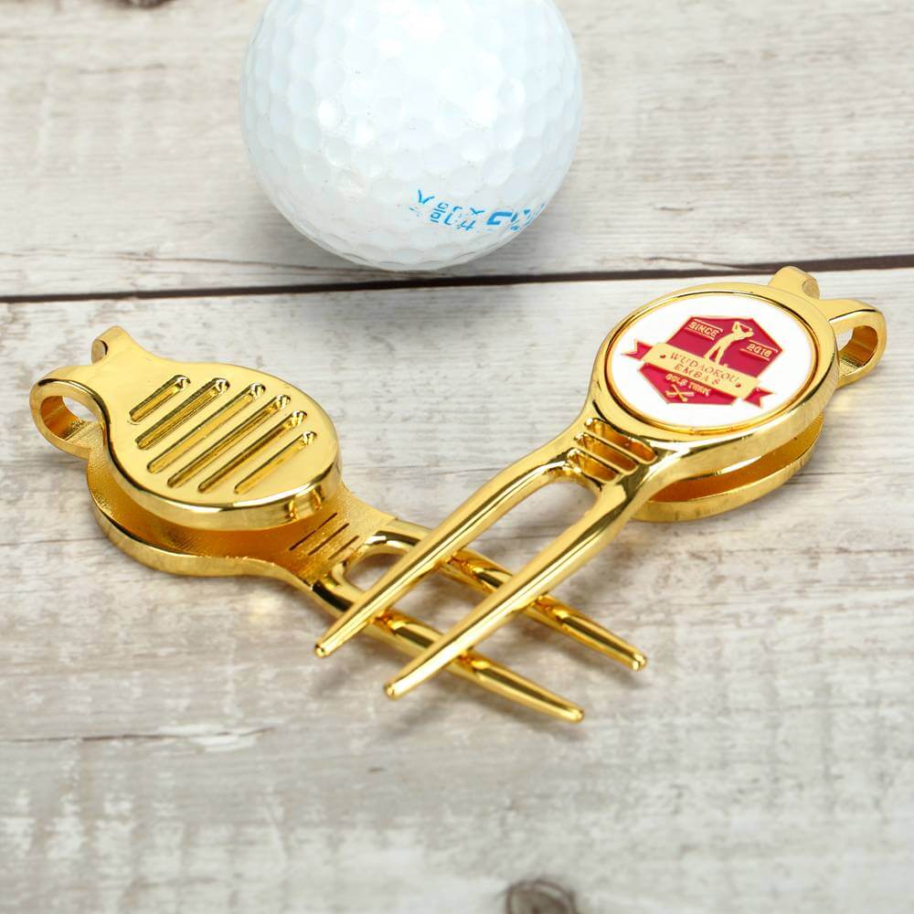 wholesale metal ball marker golf accessories