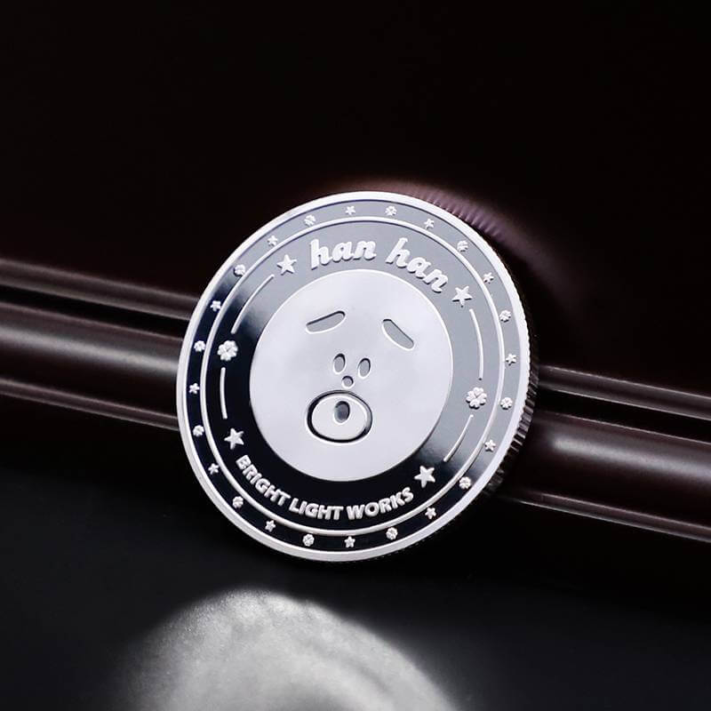 Custom Gold Plating Mirror Finished Souvenir Coin 3D Die Casting Metal Coin