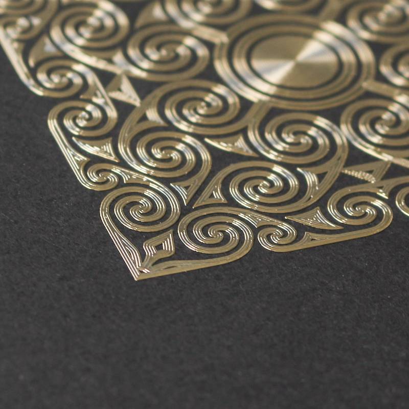 Custom 24k Gold 3d Nickel Logo Sticker Embossed Metal Sticker for Boxes