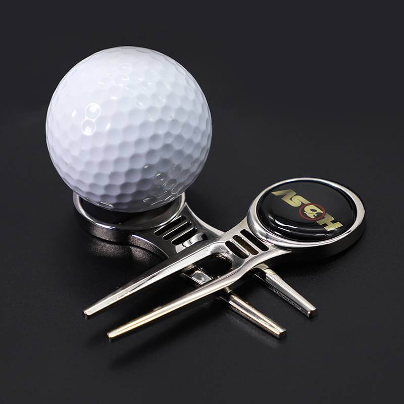 Promotional Golf Divot Tool & Ball Marker Golf Repair Tool Magnet Ball Marker