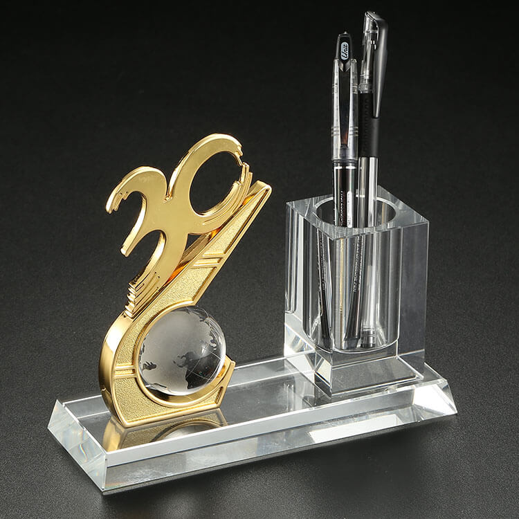 Factory Free Design Crystal Glass Trophy Awards Custom Crystal Glass Trophy