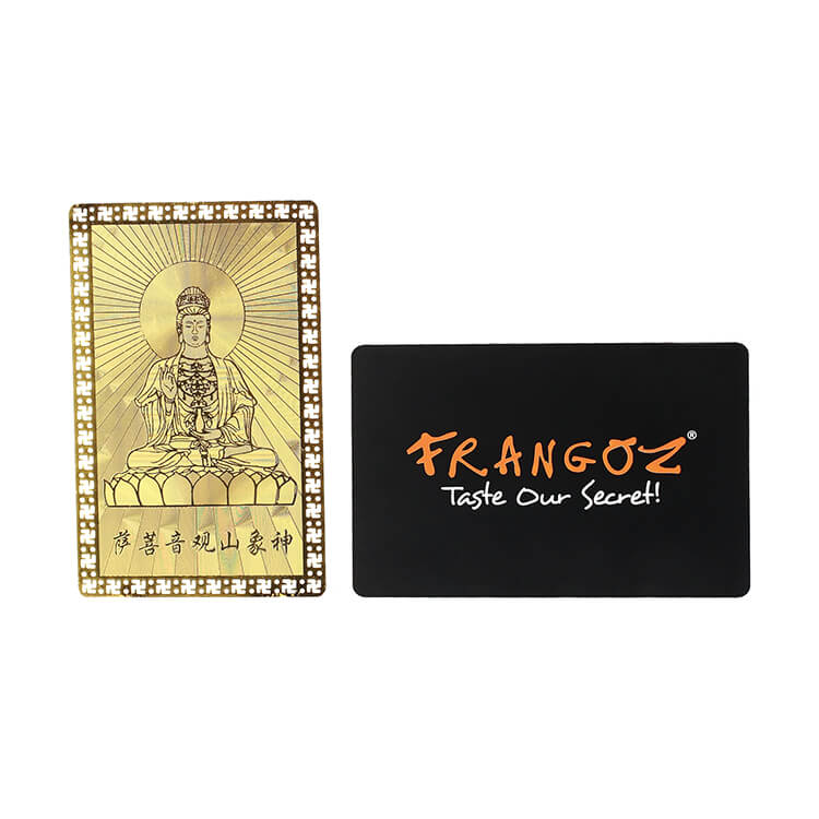 2023 Free Design Stainless Steel Metal Visiting Card Souvenir Metal Cards