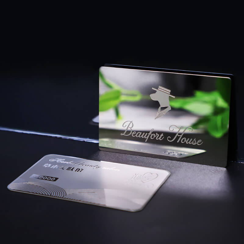 Metal Stainless Steel Business Card