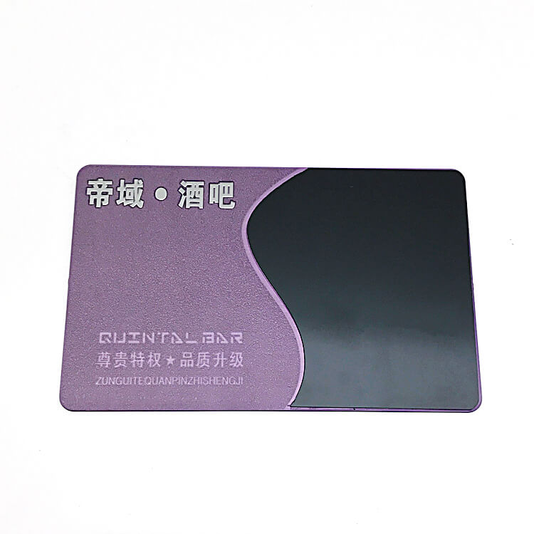 Custom OEM Stainless Steel Metal Business Card