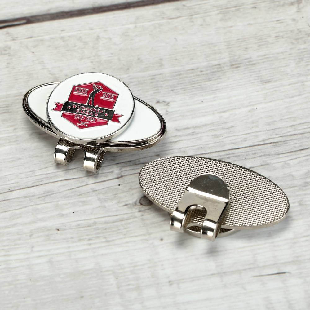 Personalized Divot Tool and Hat Clip Golf Ball Marker Set