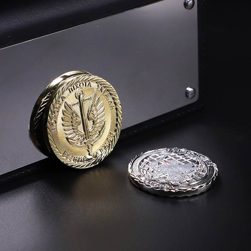 Custom 3D Gold Collectible Coins Metal Coins Collection