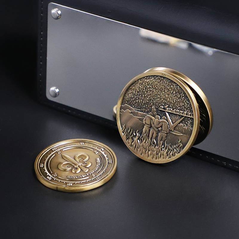 Custom Pirate Gold Coin Sale Military Challenge Coins