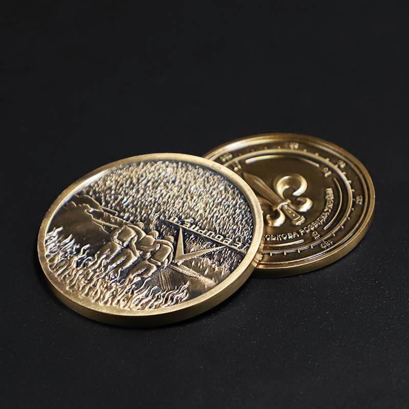 Custom Pirate Gold Coin Sale Military Challenge Coins