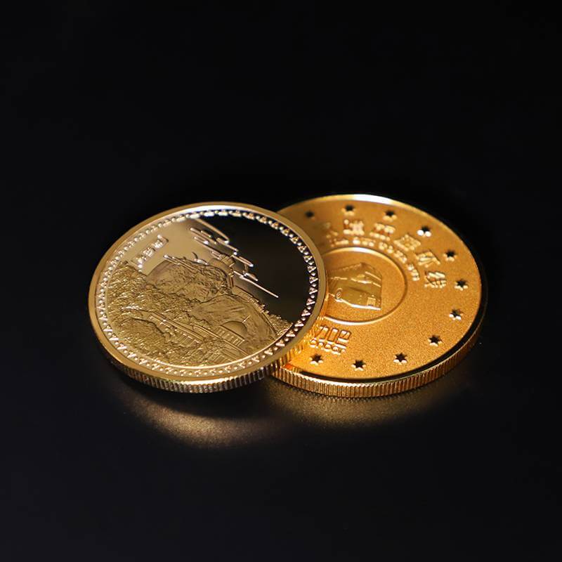 Custom Antique Bronze Metal Coin 3D Collectible Coin 