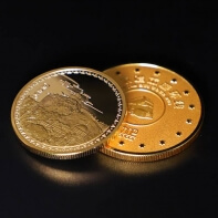 Custom Antique Bronze Metal Coin 3D Collectible Coin 