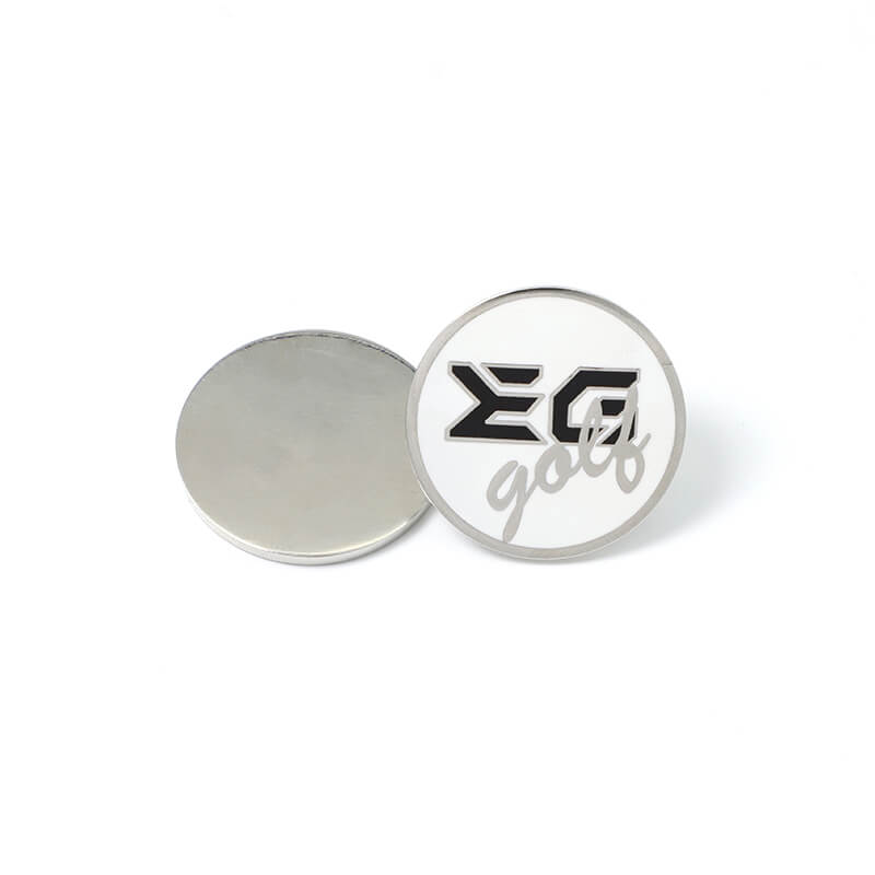 Professional Manufacture Custom Personalized Logo Golf Ball Marker for Golf Divo