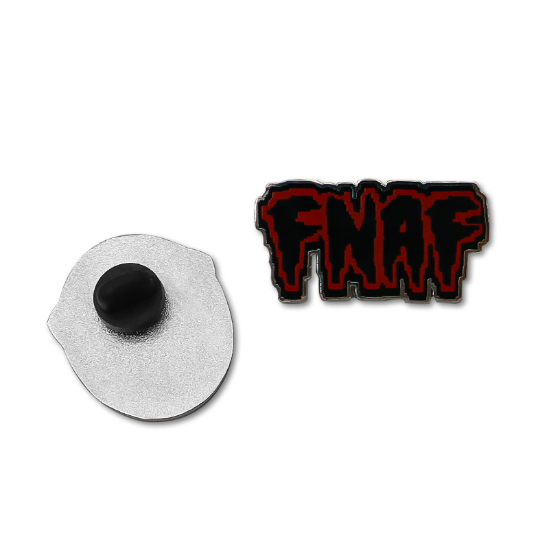 Custom Halloween Style Enamel Pin Horrible Metal Badge