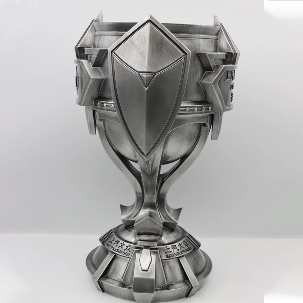 Custom Logo Base Metal Boxing Match Champions Crown Trophy League Trophies Award