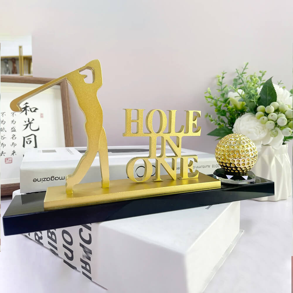 Hot Selling Customized Golf Metal Trophy High Grade Custom Award Manufacturer