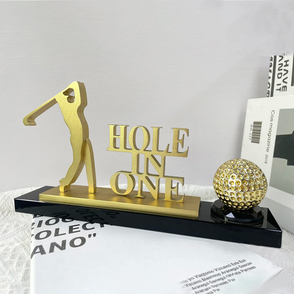 Hot Selling Customized Golf Metal Trophy High Grade Custom Award Manufacturer