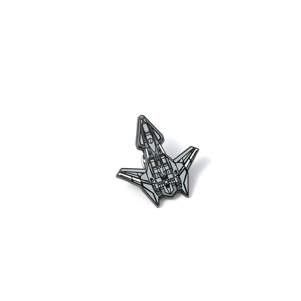 Wholesale Custom Zinc Alloy J20 Model Pin Badge Stock Metal Airplane Enamel Pins