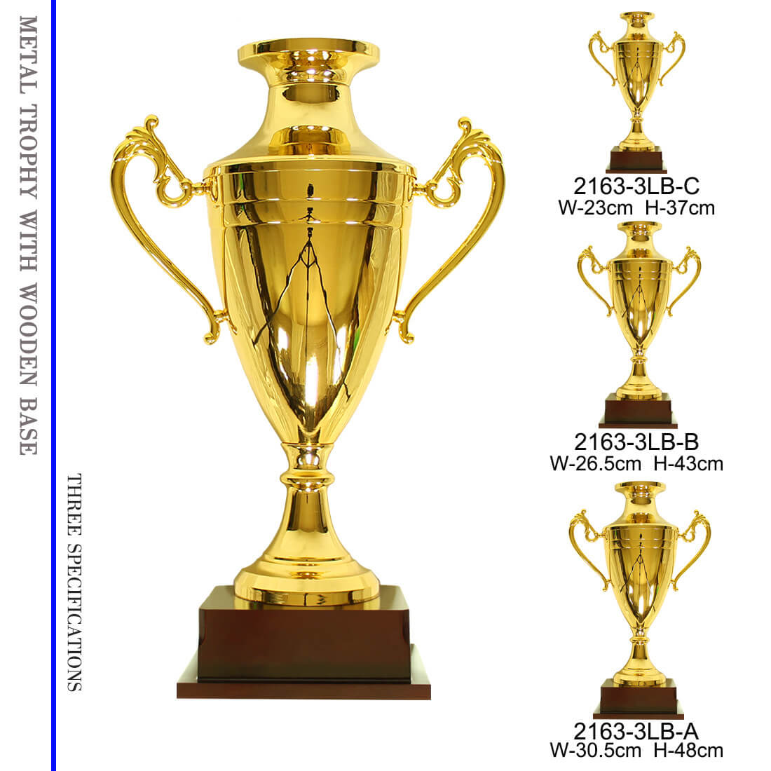 Sports Competitions Gold Cup Award Metal Trophy Champions League Trophy