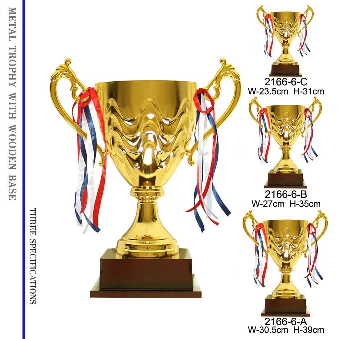 Custom Logo High Quality Trophy Metal Trophy Cup Sport Trophies Awards