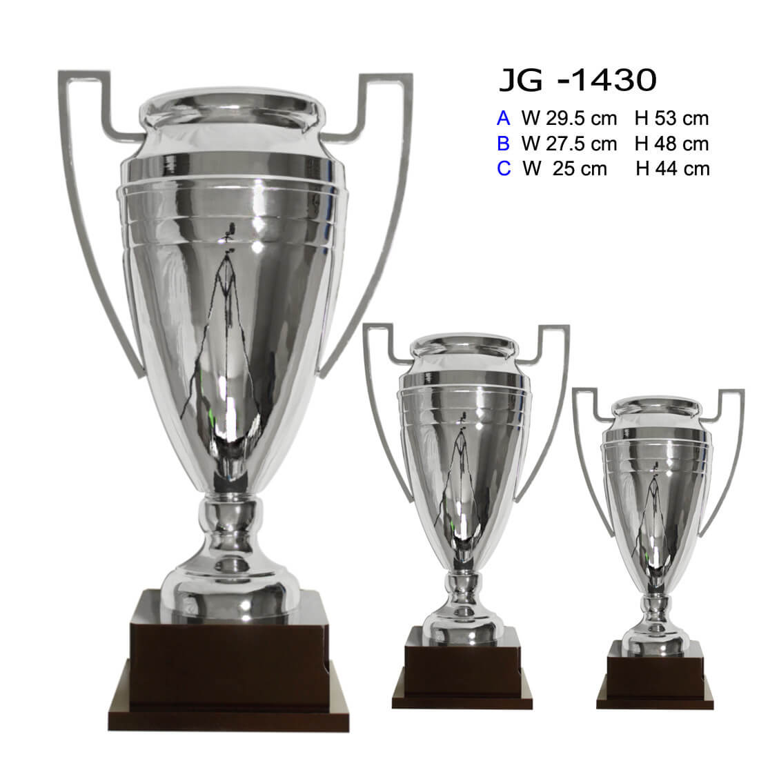 Custom Metal Soccer Trophy Champions League Metal Awards Trophy Cups 