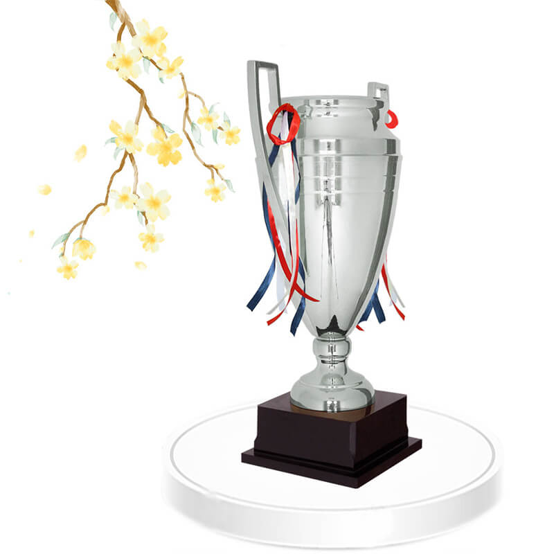 Custom Metal Soccer Trophy Champions League Metal Awards Trophy Cups 