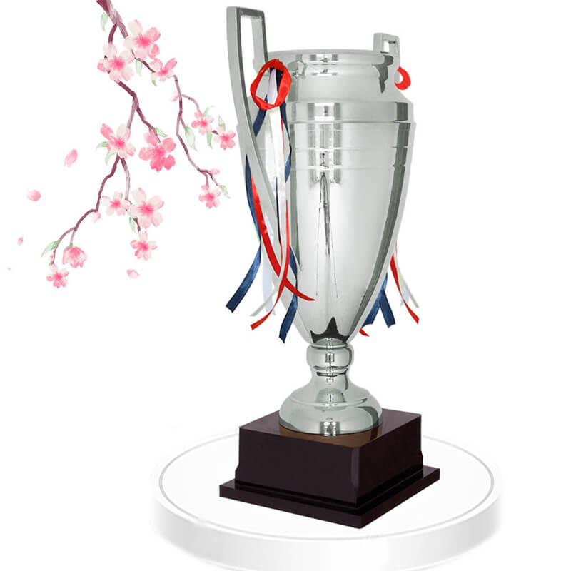 Custom Metal Soccer Trophy Champions League Metal Awards Trophy Cups 