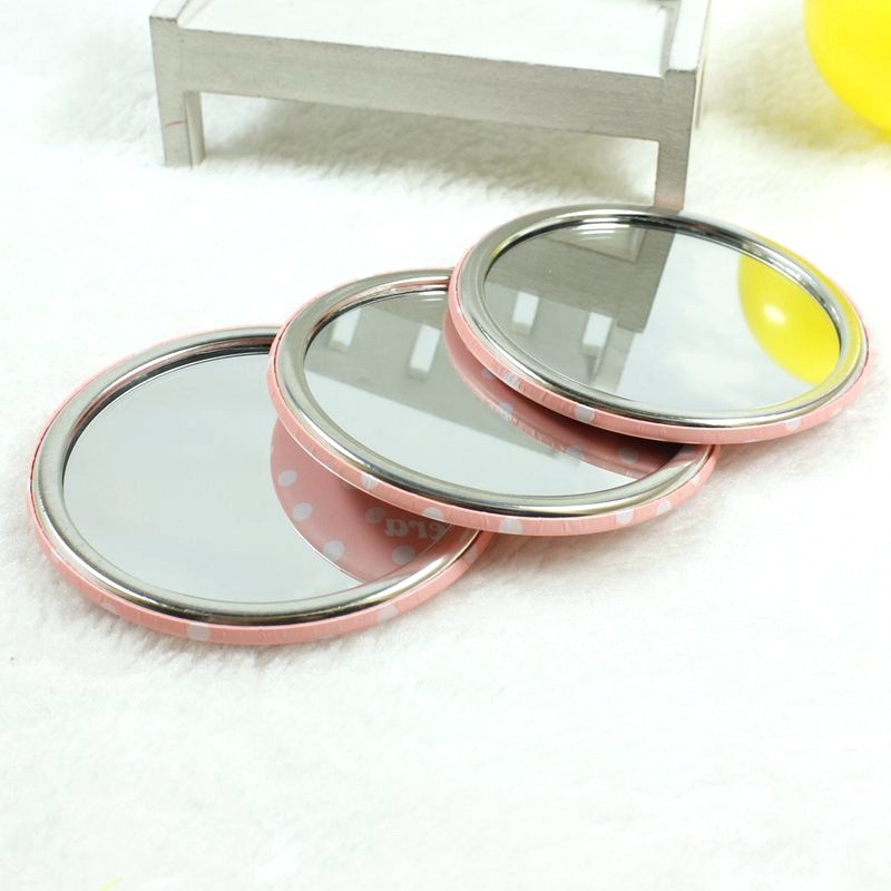  Delicate Tourist Souvenirs Round Makeup Mirror Customized Gifts