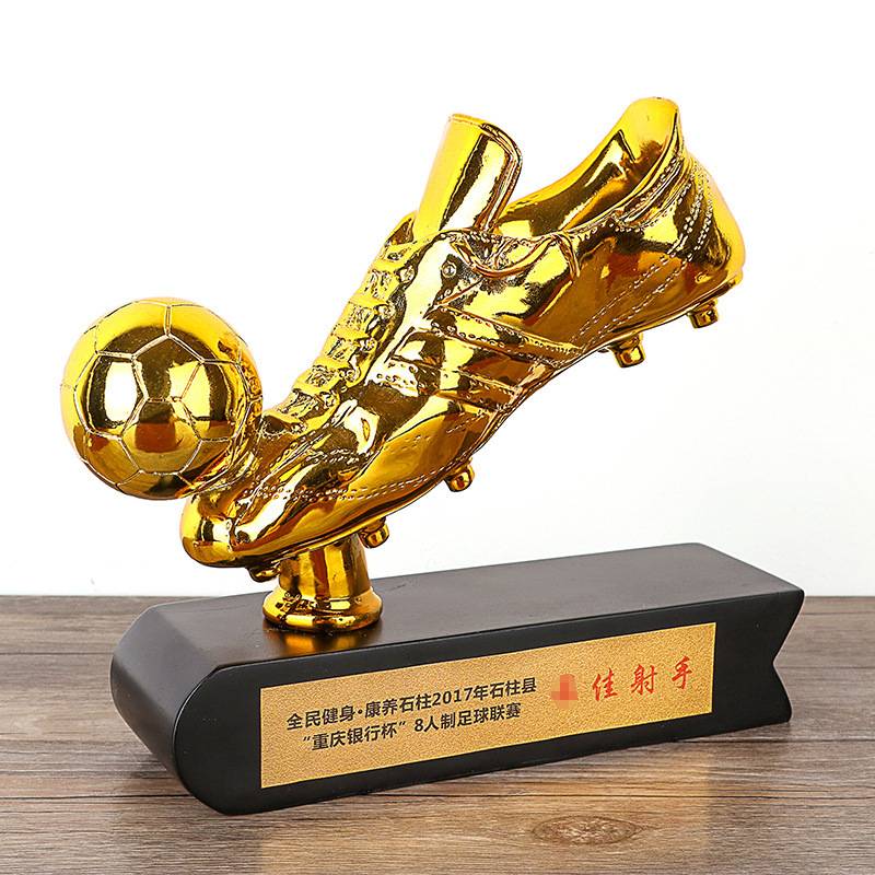 Custom Sport Awards Trophies High Quality Metal Football Shoes Trophy 