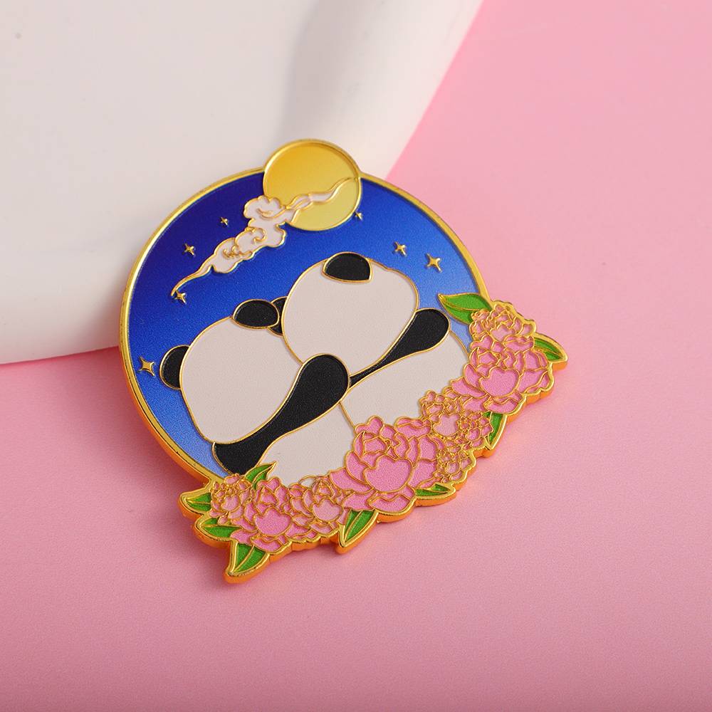 Chinese Manufacturer Refrigerator Magnet Metal Panda Animals Tourism Souvenir