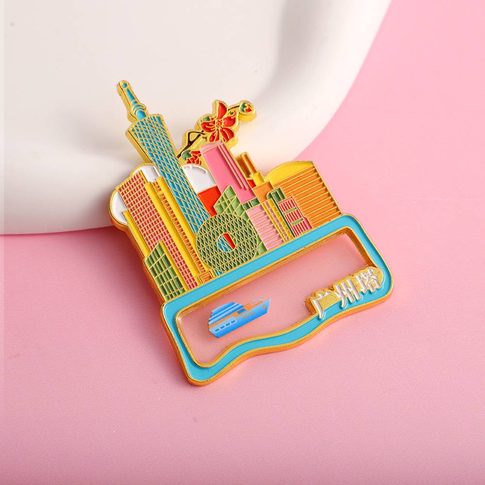 Transparent Fridge Magnets Souvenir Magnetic Stickers Epoxy Metal Magnet