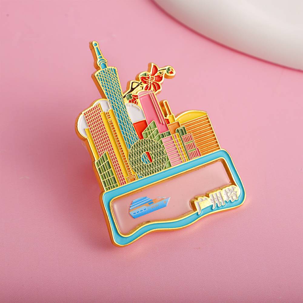 Transparent Fridge Magnets Souvenir Magnetic Stickers Epoxy Metal Magnet